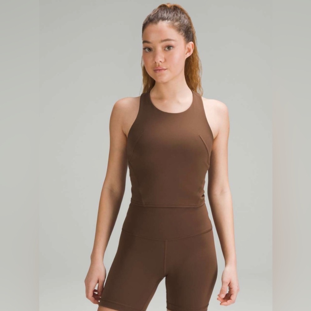 Lululemon Wunder Train Racerback Tank Top
Colour - Java size 4